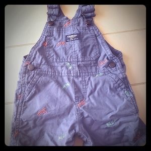 Oshkosh Dinosaur overalls 2T